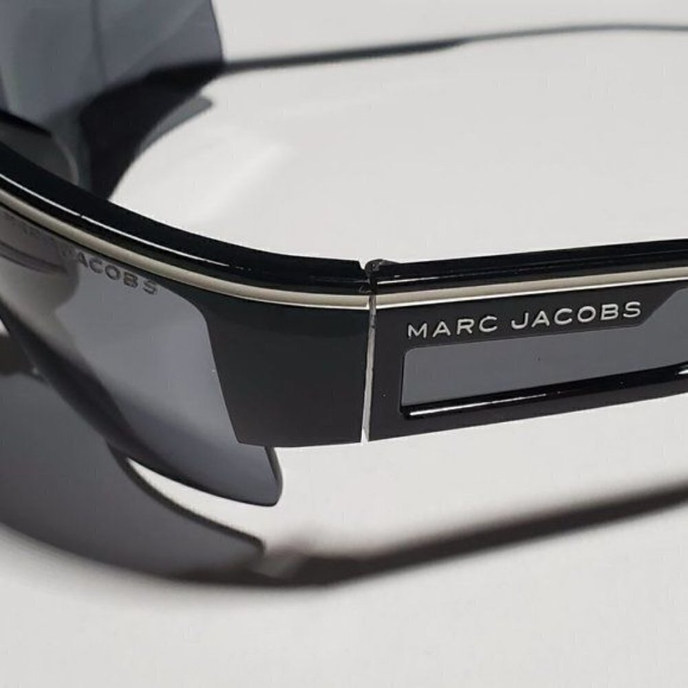 Marc Jacobs Sports Women Modern Contemporary Black Sunglasses Shades - Picture 13 of 15